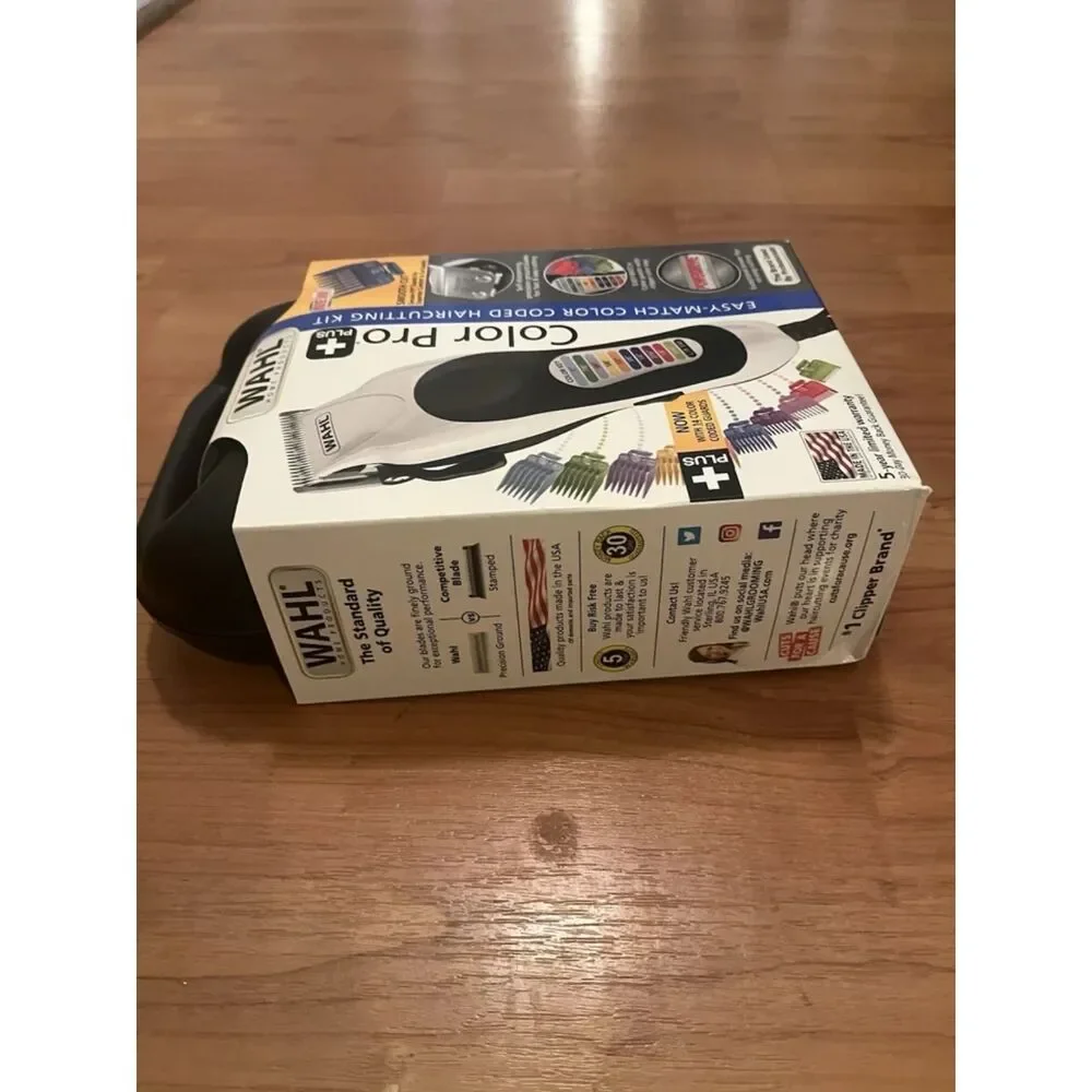 Wahl Clipper Color Pro Complete Haircutting Kit with Easy Color Coded Guides